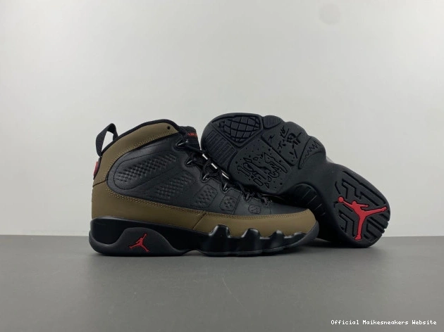 Official Maikesneakers Olive 9 HV4794-030 Jordan Air 0715